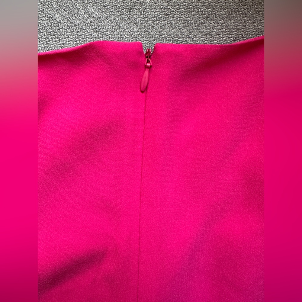 Vintage Casual Corner 100% Silk Square Neck Sleeveless Mini Dress - Picture 4 of 5
